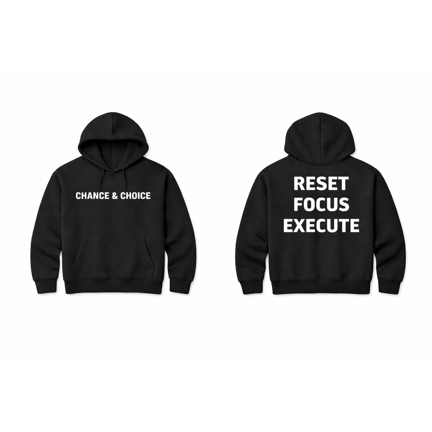 The Reset Hoodie - Black